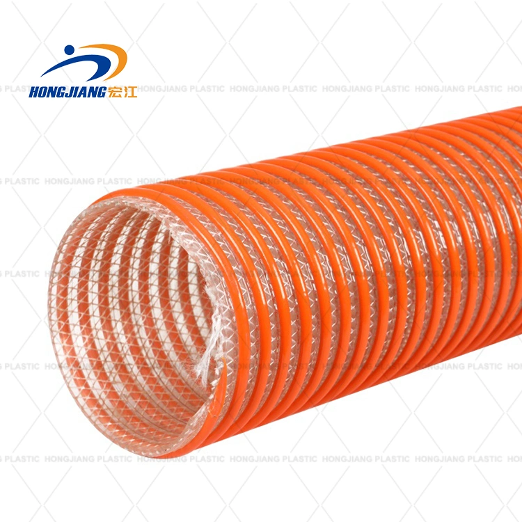 Agricultural 3 Inch Diameter PVC Corrugated Helix Suction Water Vacuum Hose Pipe 1.5 2 2.5 4 6 8 10inch Suction PVC Hose