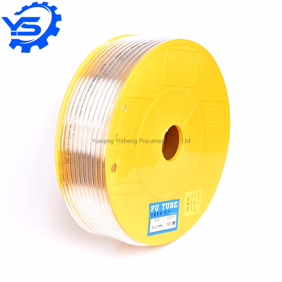 PU4X2.5 6X4 8X5 10X6.5 12X8mm Tubo pneumatico in PU Produttore e fornitore Tubo dell'aria Tubo in PU per utensili idraulici Tubo pneumatico in TPU
