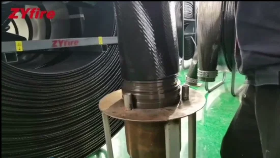 Prezzo di fabbrica Zyfire grazie al tubo dell'acqua in TPU intrecciato di alta qualità per lo sviluppo di gas di scisto e petrolio