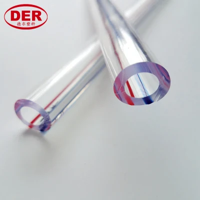 Tubo flessibile per acqua trasparente in plastica PVC trasparente mono/singolo/monostrato